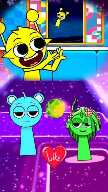 Y_sqRQyF-zo - Sprunki Incredibox 4ep Zoonomaly theme song Tiles Hop #tileshopshorts #sprunkiIncredib