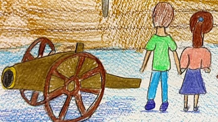 Рисунки и картины из Ельца