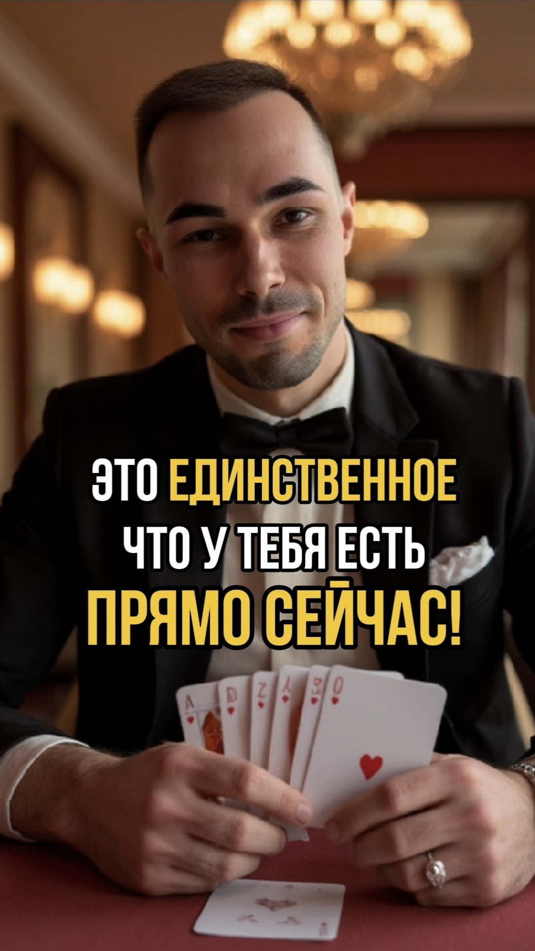 ЕДИНСТВЕННОЕ, ЧТО У ТЕБЯ ЕСТЬ ПРЯМО СЕЙЧАС!