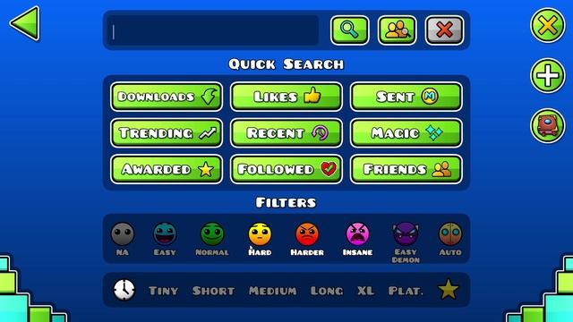 Играю в Geometry Dash