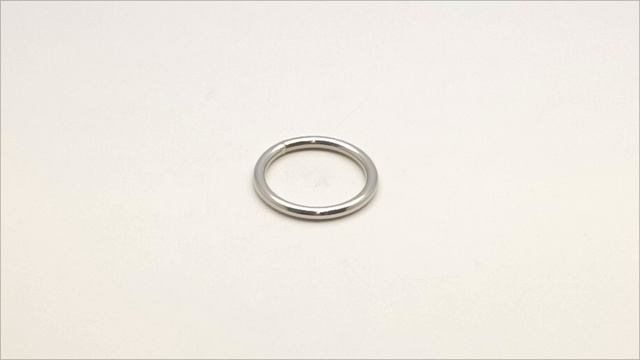 Кольцо сварное 8W/27 NK (Цвет: никель)