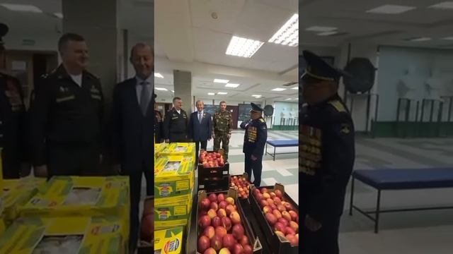 Балашихинский ветеран Рустам Турсункулов ко Дню Победы доставил бойцам находящимся на лечении