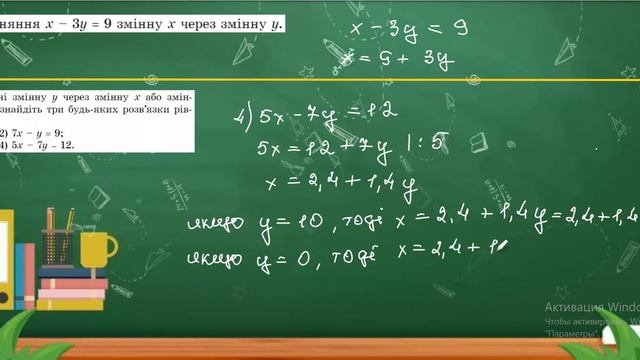 Вправа №1116, №1119 Олександр Істер Алгебра НУШ 7 клас Зак