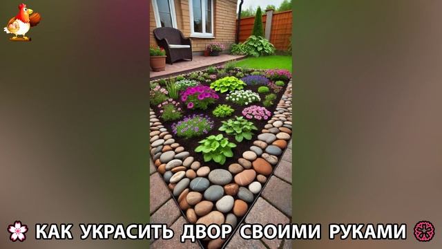 Как украсить двор дома фото идеи (553) 🏡 для дачи и сада своими руками 🌷🪻🌺💮