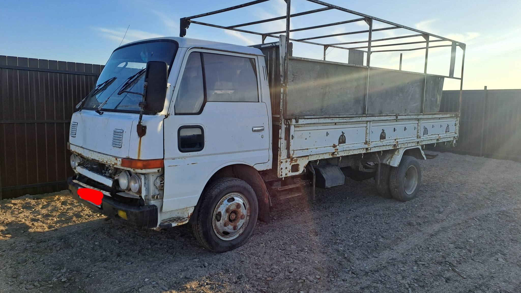 Nissan Atlas 1991г. видео работы двигателя 1