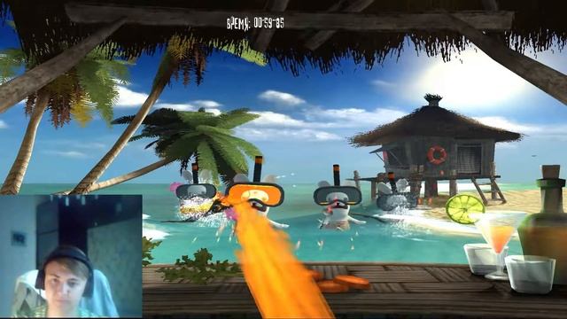 №1 Rayman Raving Rabbids\Зайцы!!!!
