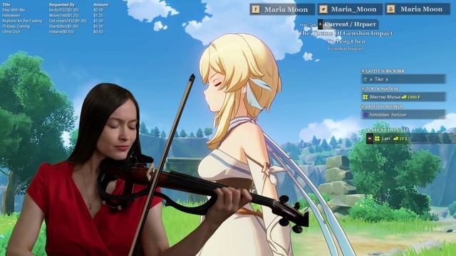 🎻 "The Theme of Genshin Impact" | Кавер на скрипке 🎮 (Yu-Peng Chen) 🎵