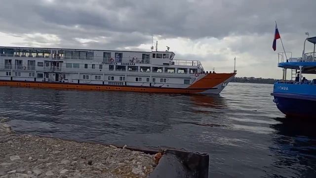 14.08.23 Г. САМАРА ОТПРАВЛЕНИЕ ТЕПЛОХОДОВ К. ГАГАРИН П. АНА