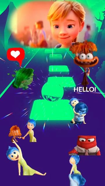 LmR3qvl5jhA - Inside out 2 new episode Tiles Hop #tileshopshorts #tileshopcoffindance #insideout2