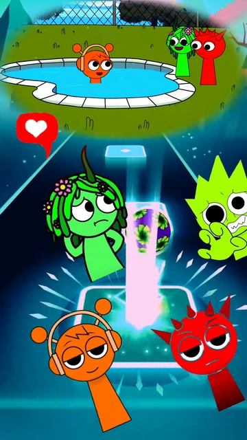 A03E6Gyqr8M - Sprunki Incredibox ep2 Zoonomaly theme song Tiles Hop #tileshopshorts #sprunkiincredib