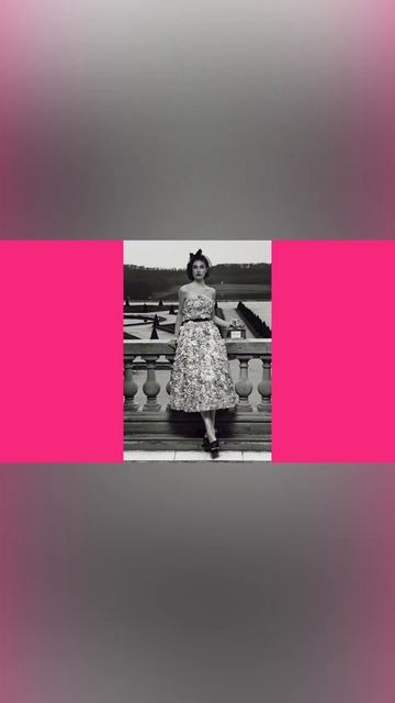Диор и цветы уже в новом видео на YouTube  #мода #историямоды #dior