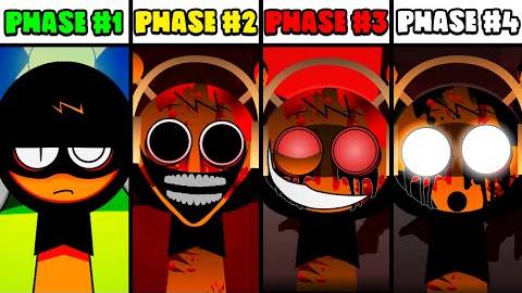 Incredibox Sprunki.MSI: Фаза 1, Фаза 2, Фаза 3, Фаза 4