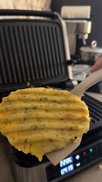 Потрясающе вкусные закусочные картофельные вафли 😍