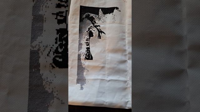 Вышивка крестиком. Один от Аннаяке. 10% готово