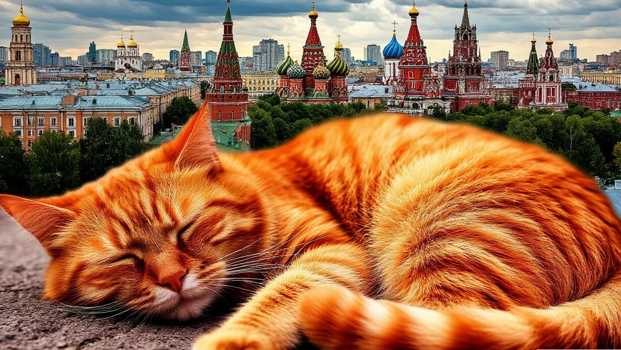 Классное видео о рыжем коте-285 выпуск.