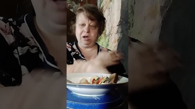 МУКБАНГ  ОБЕД👀