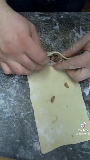 Вареники из селёдки