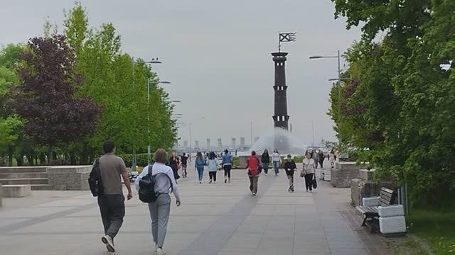 Посещение парка 300 летия  СПб
