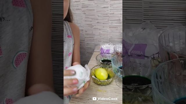 Красим яички к пасхе