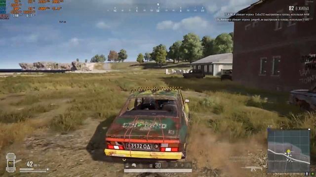 FPS test Pubg. GTX 1060 3gb + i3 9100f