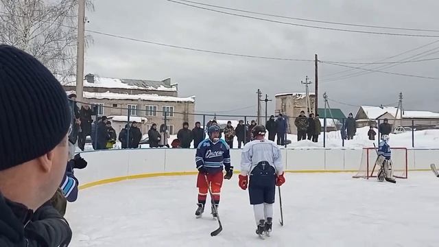 Хоккейный матч в Мухтолово