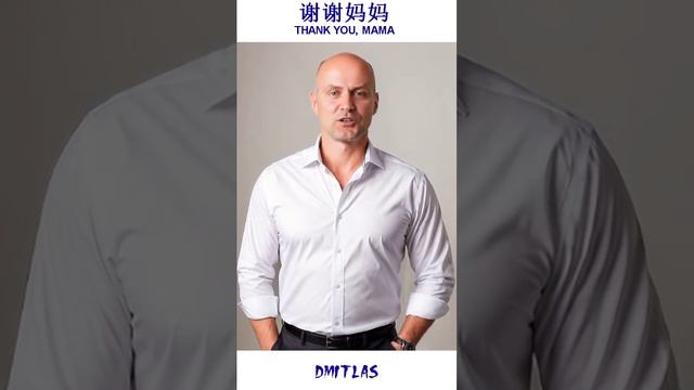 谢谢妈妈 (Спасибо, мама)