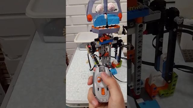Система челюсти Бон Бона,  новый пульт и тест его рук. #sisterlocation #legofnaf #robot #fnaf
