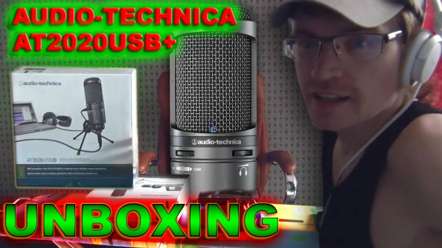 AUDIO TECHNICA AT2020 USB+ UNBOXING