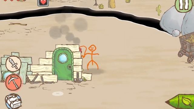 появилась кирка!#Draw_a_stickman_epic2