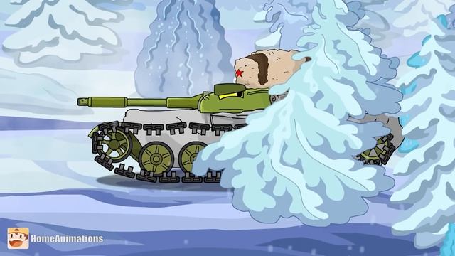HomeAnimations – Мультики про танки  Робо-Сталин 3.0 ： Дальнобойный Огонь и Мобильная крепость - Мод