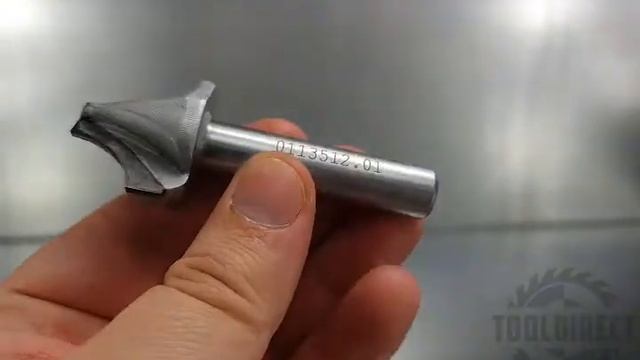 Фреза алмазная концевого типа филенка со скруглением для на ЧПУ станка для работы с фасадами из МДФ