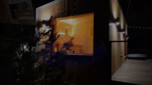 Bydi Family - баня с панорамным окном и купелью на дровах