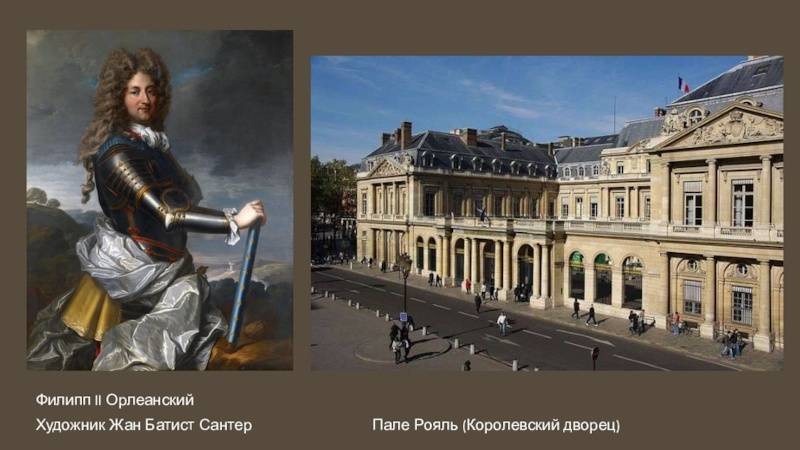 Франция времен регентства Филиппа Орлеанского