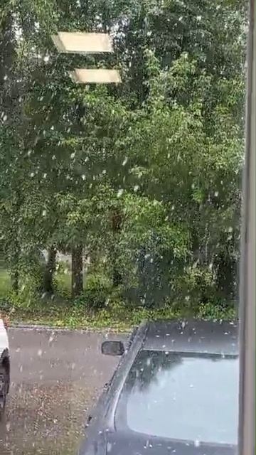 А у нас сегодня снег, а у вас?