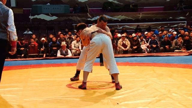 Спорт. Кыргыз Курош. Чемпионат Кыргызстана-2019. День 2 (М