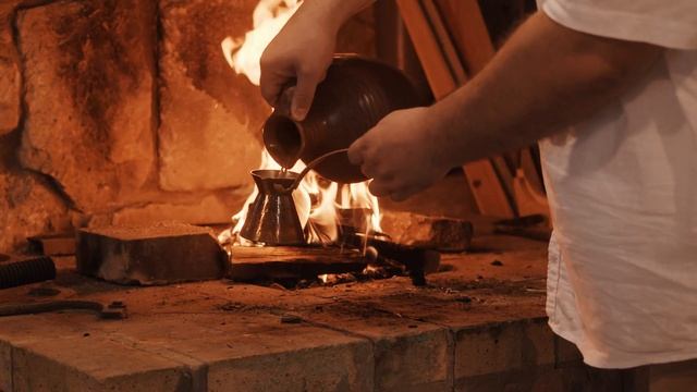 Красивейший кофе на углях по-крымски!