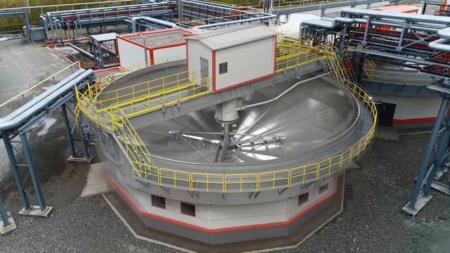 Комплекс сгущения на базе сгустителей TEMP High Rate на предприятии «Краснотурьинск-Полиметалл»