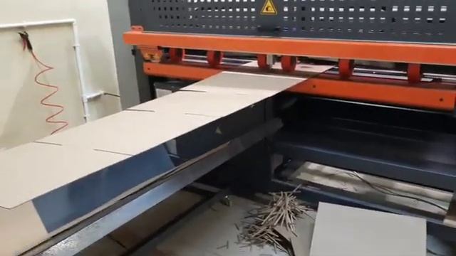 Участок для изготовления коробок. Тестовый режим.