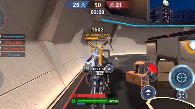 Mech Wars бой против DEVIL1 • Обзор Боевой Протокол