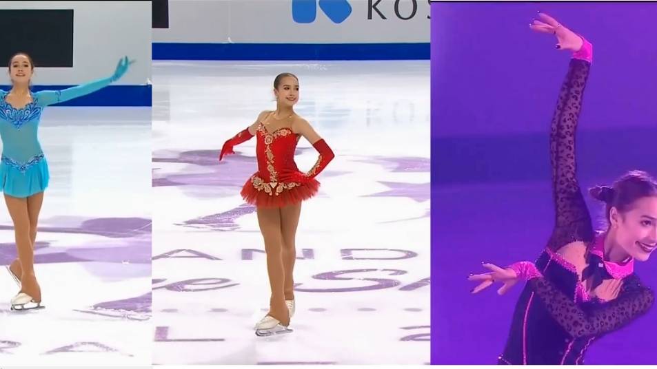 Алина Загитова ЮФГП Франция 2016 КП ПП Показательные