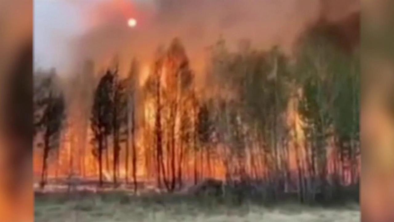 В Хабаровском крае огонь угрожал населенным пунктам, но пламя удалось остановить