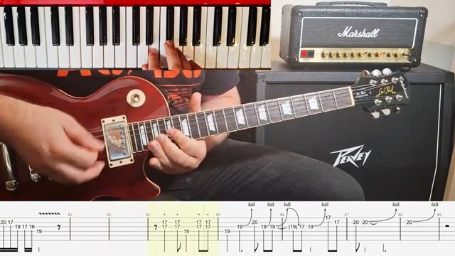 ACDC - It's A Long Way To The Top (guitar cover,tab)