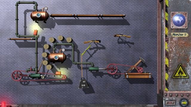 Crazy Machines - Level 101 ''Nailing together'' 🕯⛏
