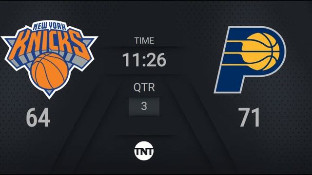 New York Knicks @ Indiana Pacers | #NBAPlayoffs presented by Google Live Scoreboard