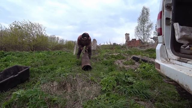 Ура!!!Достали Мега Большую ТРУБУ!!!Еле ЗАГРУЗИЛИ!!!Царск