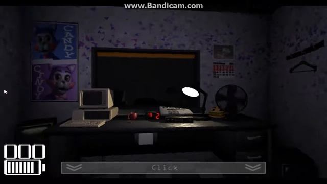 FiveNightsAtCandys 1 ночь