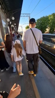 Выходим на платформу ПЛОЩАДЬ ТРЁХ ВОКЗАЛОВ ❤️