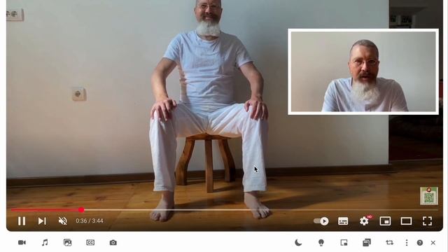 "Оч. классное упражнение для почек. Моча станет прозра?