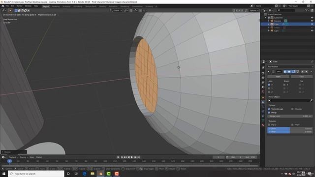 004 Modeling Our Character Part 3