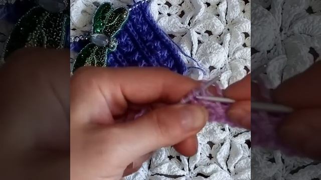 Шикарный узор ГУСИНЫЕ ЛАПКИ|crow's feet pattern